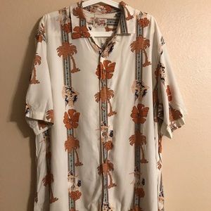 Tommy Bahama Vintage short sleeve button down
